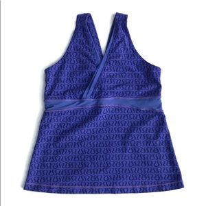 Lululemon Omega Print Tank Top Size 10